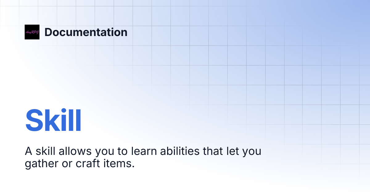 Skill | Documentation